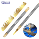 Mechanic 034 Thin Blade BGA IC CPU PCB UV Glue Solder Paste Clean Tool SMD Scraping Knife Set