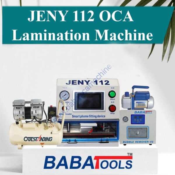 Jeny 112 Oca Lamination Machine Complete Setup