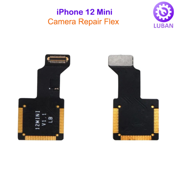 Luban L3 Mini Rear Camera Wide Angle image Head Repair Lineup Flex For iPhone 12 mini