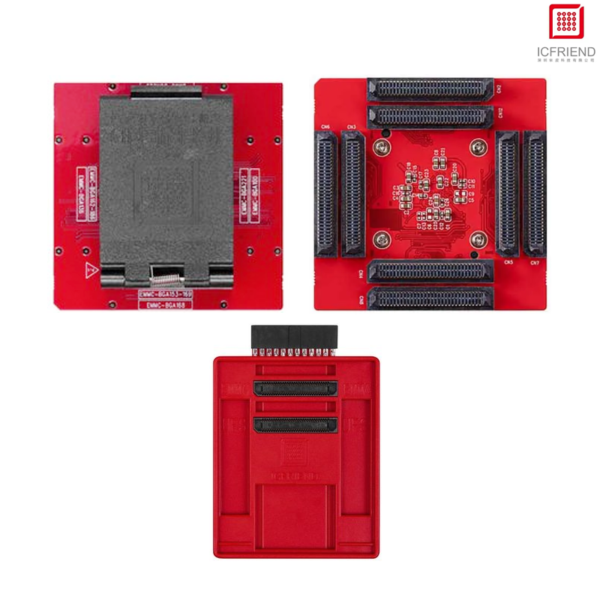 ICFriend Edition 13 in 1 NB E-Mate EMMC BGA Socket For Easy JTAG Plus / UFI / RIFF / Medusa Pro Box - Image 2