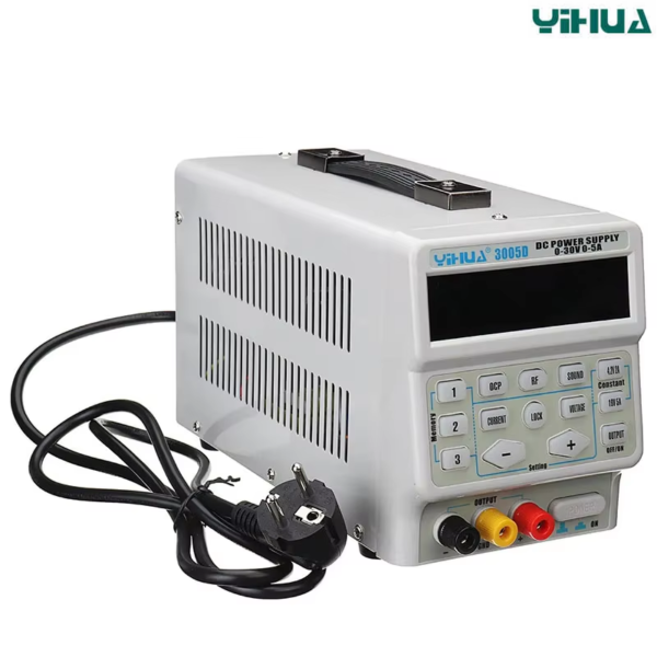 YIHUA 3005D Power Supply Adjustable 30V 5A Single Output Switch Regulated DC Power Supply - Image 3