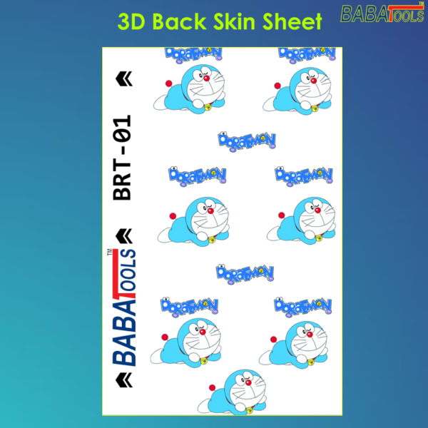 BRT-01 3D Back Skin Sheet For Mobile