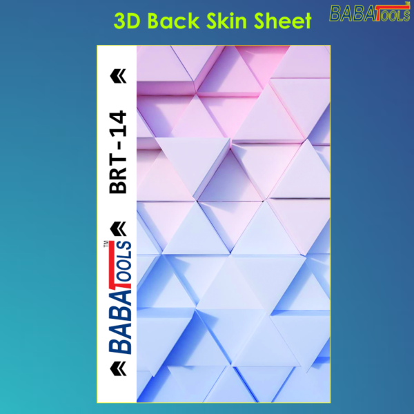 BRT-14 3D Back Skin Sheet For Mobile