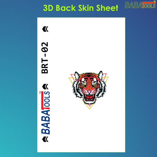 BRT-02 3D Back Skin Sheet For Mobile