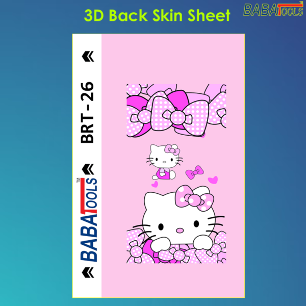 BRT-26 3D Back Skin Sheet For Mobile