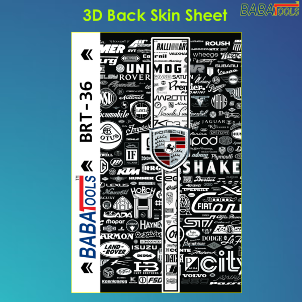 BRT-36 3D Back Skin Sheet For Mobile