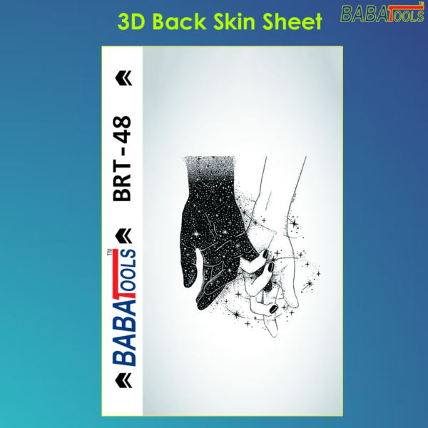 BRT-48 3D Back Skin Sheet For Mobile