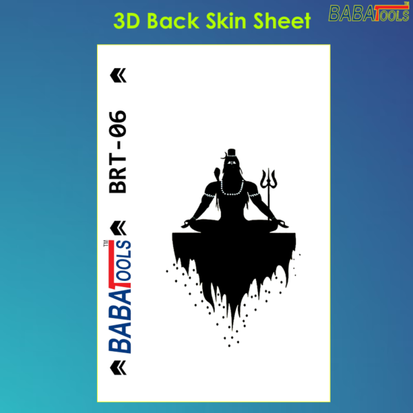 BRT-06 3D Back Skin Sheet For Mobile