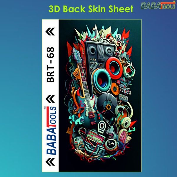 BRT-68 3D Back Skin Sheet For Mobile