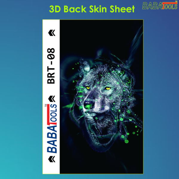 BRT-08 3D Back Skin Sheet For Mobile