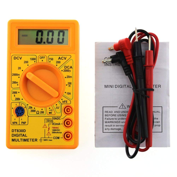 UNITY DT830D Digital Multimeter With LCD Display - Image 2