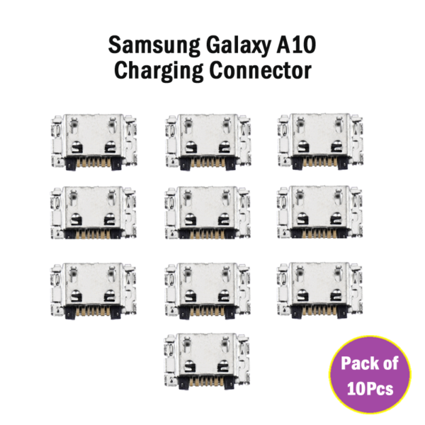 Samsung Galaxy A10 Charging Jack Connector (Pack of 10Pcs)