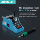 Aifen A11 Portable USB Charging Soldering Iron Compatible C210 Handle With Kinfe Bit