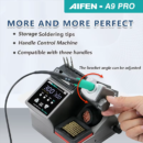 AIFEN A9 Pro Soldering iron Station With T245 Handle & 3 iron Tips