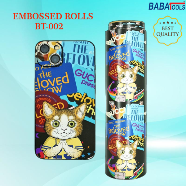 BABA BT-002 Embossed Printed Lamination Roll