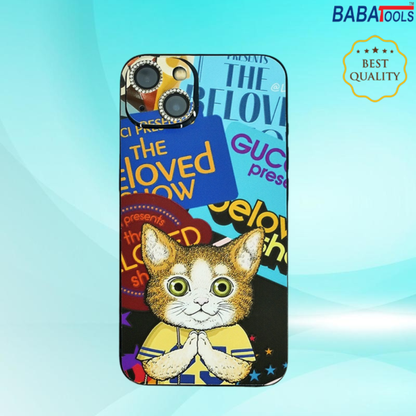 BABA BT-002 Embossed Printed Lamination Roll - Image 2