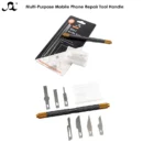 SW-106 8in1 Knife Blade Set Multi-Purpose Mobile Phone Repair Tool With Handle