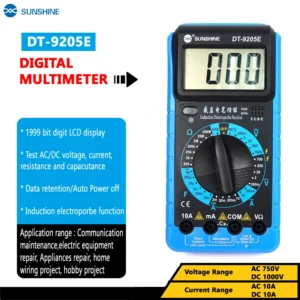 Sunshine DT-9205E Digital Multimeter