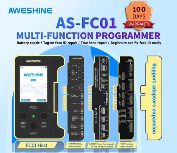 Aweshine AsFc01 Multifunction Programmer Face ID Repair With True Tone Repair Adaptor