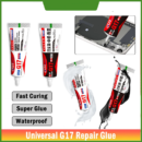 AAA+ G17 Quick Dry Strong Adhesive Glue For Back Cover Middle Frame Sealent Glue 50ML (Transparent)