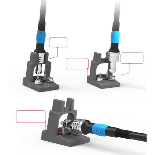 JDI 863 Hot Air Gun 1600W High Power SMD Rework Station Digital Display Lead Free Heat Gun Stand Nozzles for Phone PCB Repair - Image 5