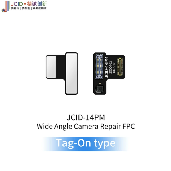 JCID V1SE Tag-On 14Pro Max Wide Angle Rear Camera Repair FPC Flex