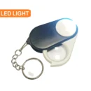 LJ-002 Keyring Lens Magnifying Glass With illuminant