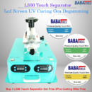 BABA L-300 MultiFunction UV LCD Screen Frame Housing Touch Separator Machine With 3 Pcs Cutting Wire 0.3 0.4 0.5 Free