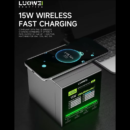 Luowei LW-U1 140W Raptor 8 Port USB & Type-C Charging Station With Wireless Charging Station