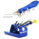 Mechanic HK-8587D 2 in 1 SMD Rework Station Soldering Iron Heat Gun Kit for Phone Welding Repair