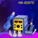 Mechanic HK-8587D 2 in 1 SMD Rework Station Soldering Iron Heat Gun Kit for Phone Welding Repair