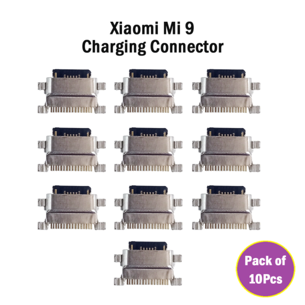 Xiaomi Mi 9 Charging Jack Connector (Pack of 10Pcs)