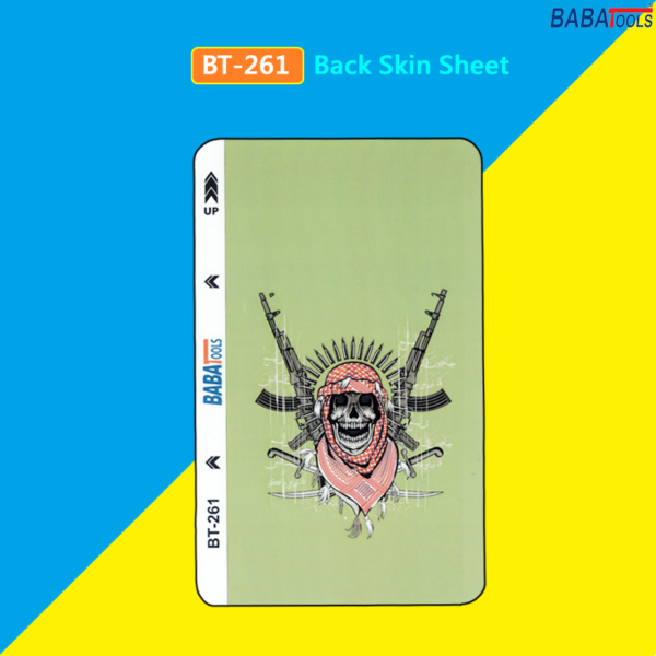 BABA BT261 Embossed Mobile Back Skin Sheet Plotter Sheet