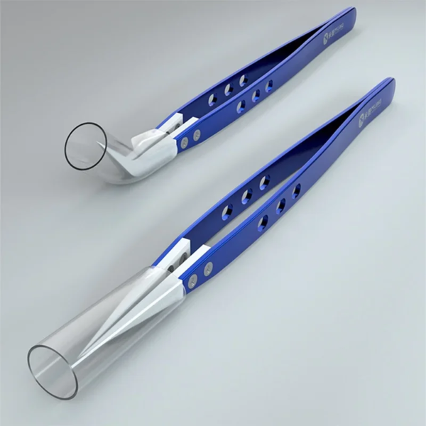 MiJing NZ002 Precision Ceramic Tweezer Ultra Fine High Temprature Resistant Anti Corrosion And Anti-Static Curved Tweezer - Image 5