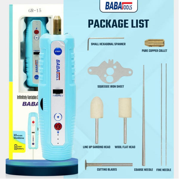 BABA GR-15 Electric Glue Remover OCA Glue Adhesive Remove Cleaning Tool for Mobile LCD Screen