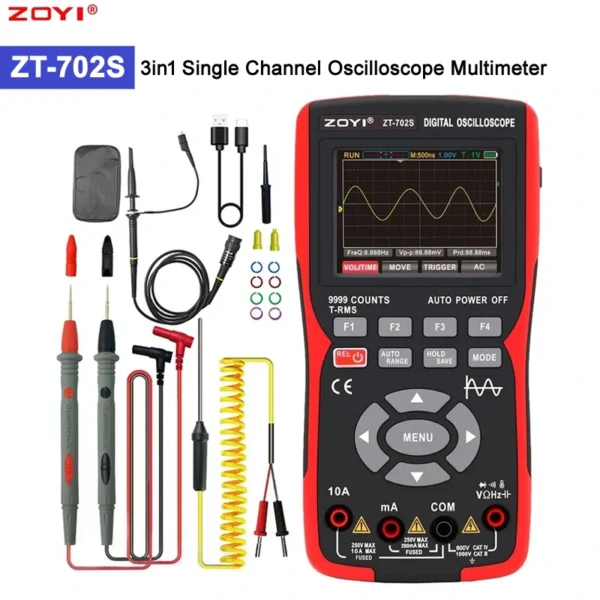 ZOYI ZT-702S Digital Oscilloscope Multimeter