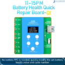 JCID Q1 Battery Health Quick Repair Board For 11-15PM Series Battery Health Data Cycle Modify No Need FPC Window