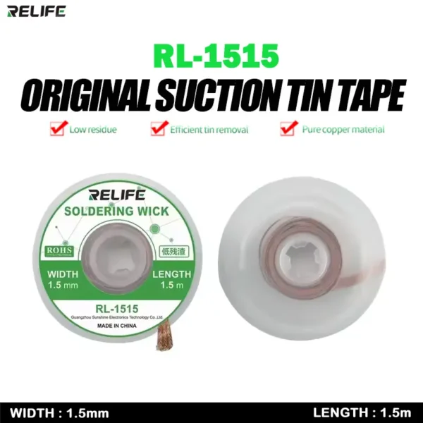 Relife RL-1515 Desoldering Wire