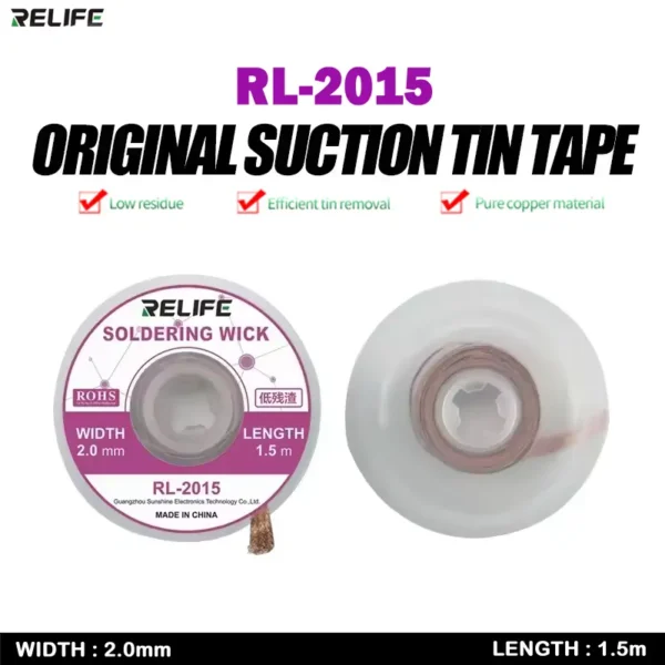 Relife RL-2015 Desoldering Wire