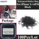 iPhone X-14PM Rear Camera Waterproof Rubber Ring 100Pcs/Box