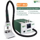 BST-863 1200W Digital Touch Screen Display Hot Air Heat Gun SMD Rework Desoldering Station For Mobile Repair