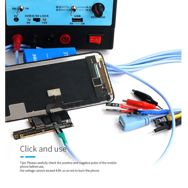 Sunshine SS-905A iPhone 5 to 11 Pro max Dedicated DC Power Cable 2020 Version - Image 2