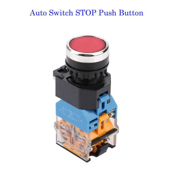 STOP Switch Push Button Non-SelfLock Control Red