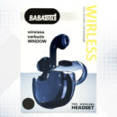 Baba T001 Wireless Bluetooth Airpods 8 Hours Play Time Bluetooth 5.0 TWS Earphone