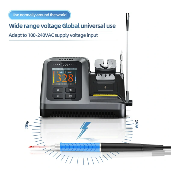 Aixun T320 Integrated Precision 200W Smart Soldering Station For T210 Handle With 3 Types TIP - Image 3