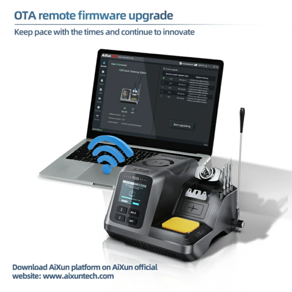 Aixun T320 Integrated Precision 200W Smart Soldering Station For T210 Handle With 3 Types TIP - Image 7