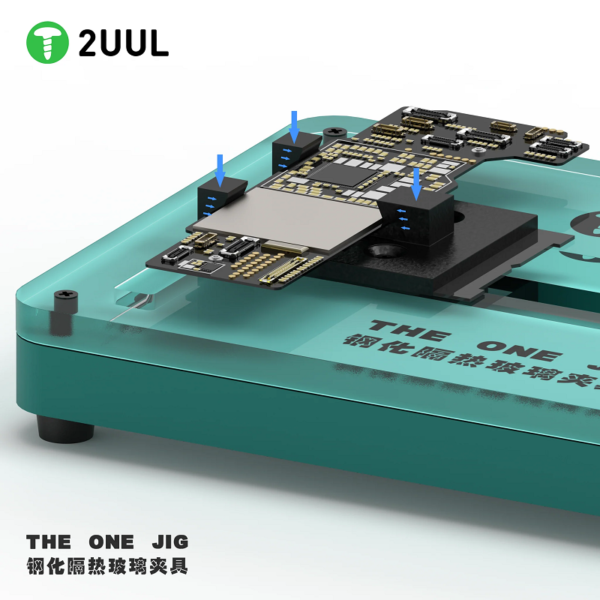 2UUL The One Jig Fixture Insulated Glass Fixture For Motherboard PCB IC Repair Fixture - Image 2