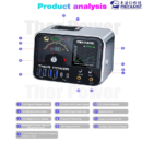 Mechanic Thor Power Supply Adjustable Regulated DC Power Supply intelligent IoT Digital Diagnostic Power Supply