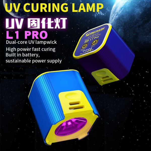 Mechanic L1 Pro UV Curing Lamp High Power Fast Curing Light Motherboard UV Glue Dryer Lamp