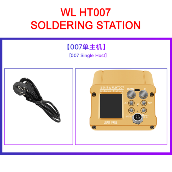 WL Preheater WLHT007 intelligent Mainboard Layered Soldering Station With iPhone X-15PM Modules - Image 2